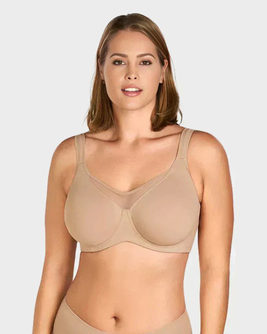 ⏳Last Day Special Price £7.99💐Women's Elegant Sheer Full Coverage Plus Size Bra