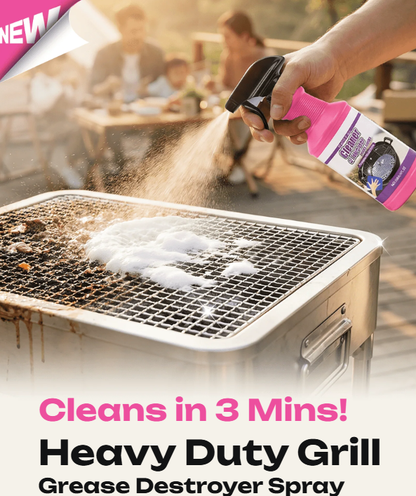 🌟BUY 3 GET 2 FREE!!💦Fast-Acting Heavy-Duty Grill Degreaser Spray