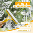 🧽Buy 2 Get 1 Free💦3 in 1 Window Cleaning Scraper