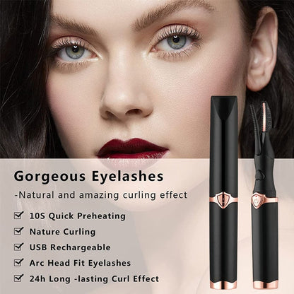 💥 Daily Sales of 5k+ Electric Eyelash Curler for Instant Glam ✨ Blink & Dazzle! 👁️