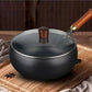 Uncoated Thick Iron Pot