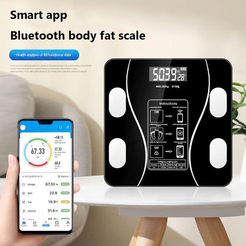 🥳2026 HOT SALE🥳💞50K+ SOLD!👵❤️ 57% OFF! Smart Body Fat Scale – Know your numbers, track your health! Measures weight & body fat easily. Large display, auto-on. Your wellness companion. 🩺📊