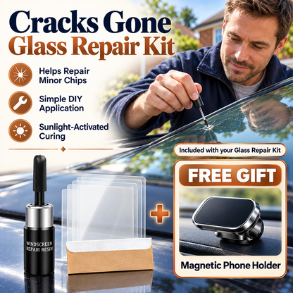 🔥 Magnetic Phone Stand with Every Order! 🧲Cracks Gone Glass Repair Kit