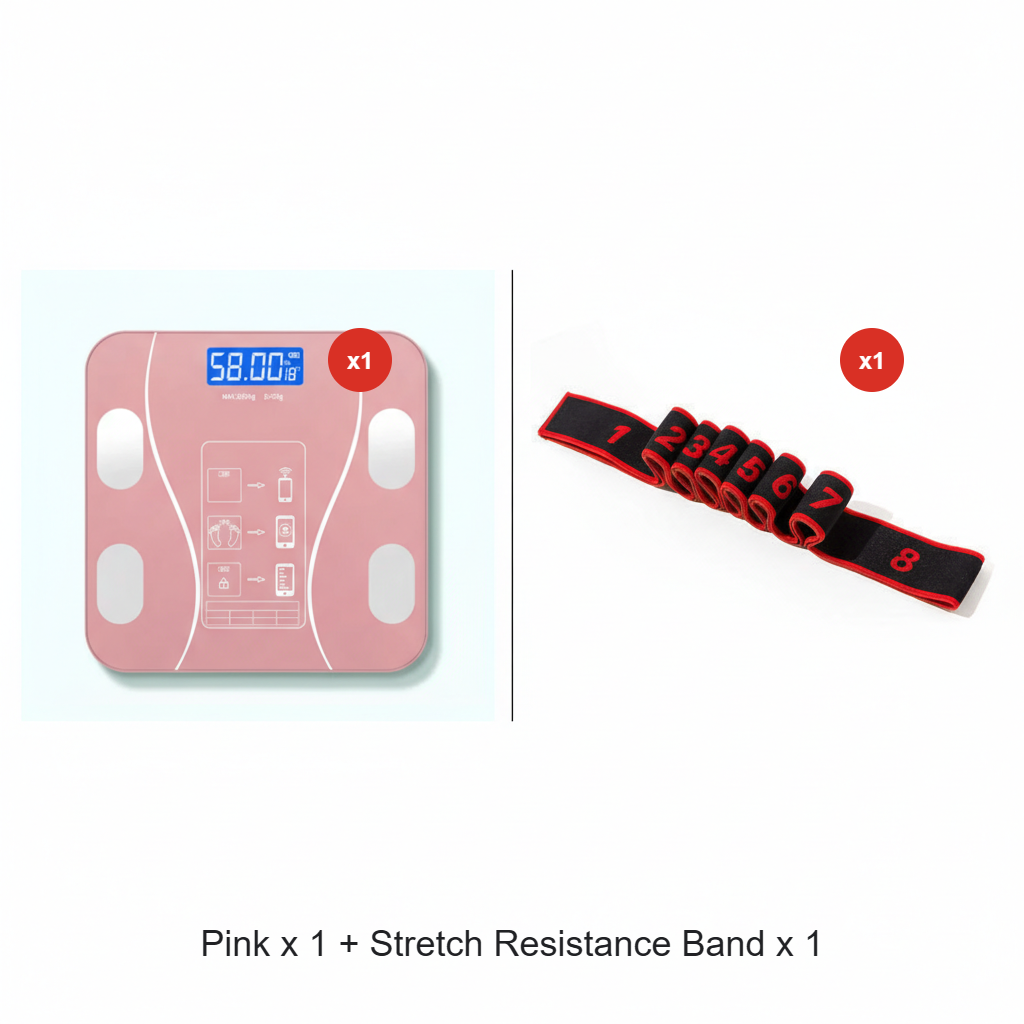 🥳2026 HOT SALE🥳💞50K+ SOLD!👵❤️ 57% OFF! Smart Body Fat Scale – Know your numbers, track your health! Measures weight & body fat easily. Large display, auto-on. Your wellness companion. 🩺📊
