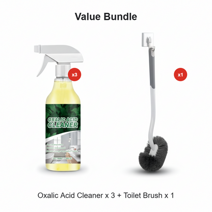 🥳2026 HOT SALE🥳💞50K+ SOLD!💥🔬 【CLEARANCE!】Molecular-Level Cleaning Tech! Oxalic Acid Cleaner Dissolves Rust & Limescale 57% OFF🚽✨