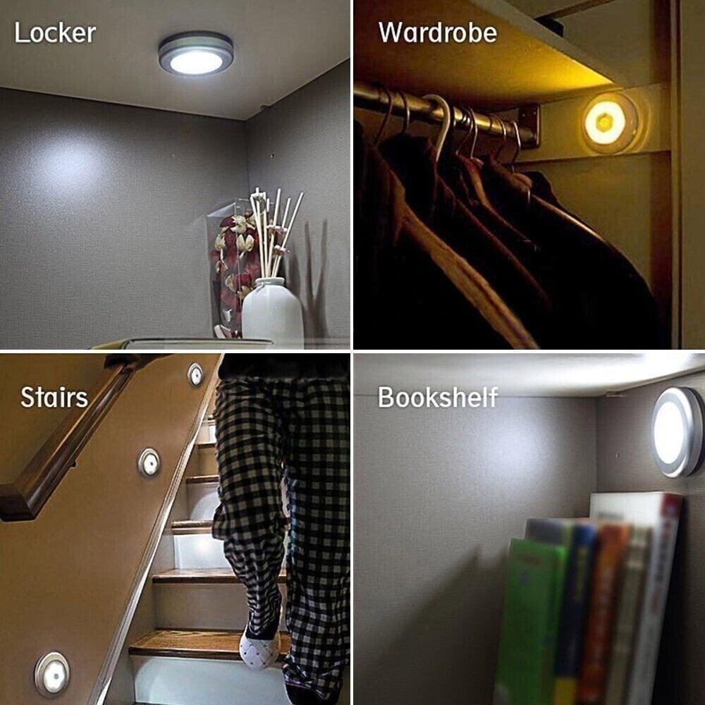 ✨ New for 2026 | LED Motion-Sensor Light | Easy Installation, 3 Modes 🔆