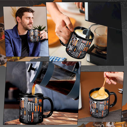 🏆Last day of sale: 62% discount ✨🔨Funny coffee mug – toolbox set for mechanics🍵