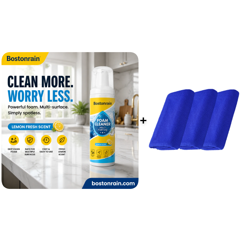Chicssleek™ Powerful Multi-Purpose Foam Cleaner
