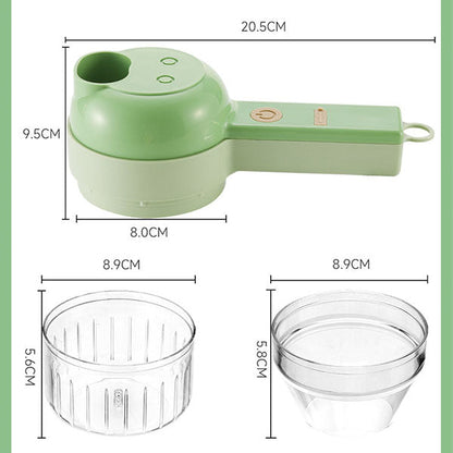 🥳Wireless Food Processor – Cordless, one-touch chop. Perfect for arthritic hands. Kitchen prep made easy⚡🥗