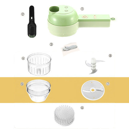 🥳Wireless Food Processor – Cordless, one-touch chop. Perfect for arthritic hands. Kitchen prep made easy⚡🥗
