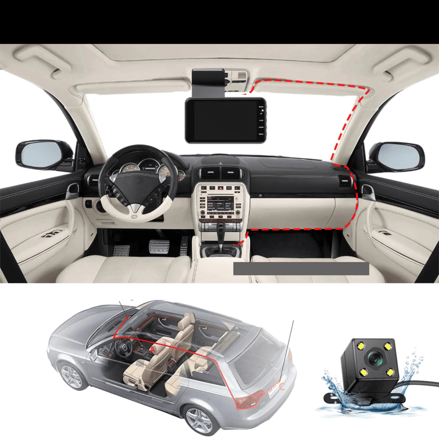 ROADCAM R2 Improve Driving Safety with High-Quality Dash Cams