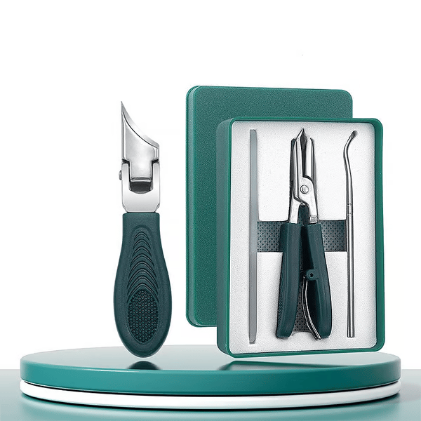 🔥Podiatrist-Recommended Nail Clippers - Ergonomic Angled Design for Toenails & Ingrowns