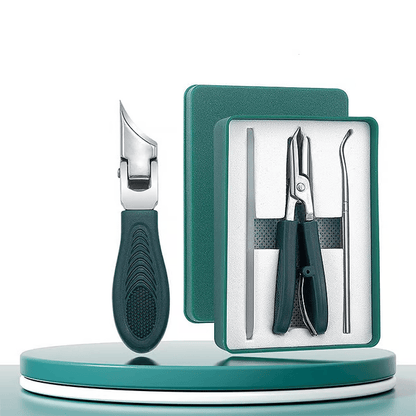 🔥Podiatrist-Recommended Nail Clippers - Ergonomic Angled Design for Toenails & Ingrowns