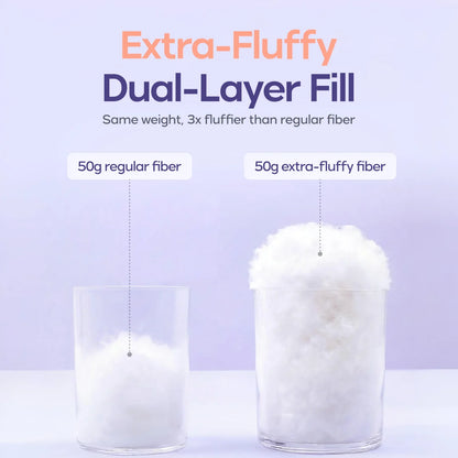 🔥50K+ Sold ☁️Ultra-Soft High Elastic Bed Pillow 🛌Ergonomic Neck Support Sleeping Pillow