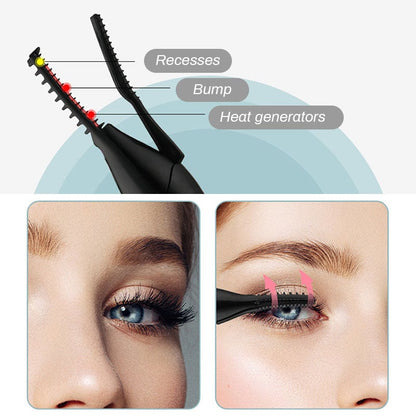 💥 Daily Sales of 5k+ Electric Eyelash Curler for Instant Glam ✨ Blink & Dazzle! 👁️