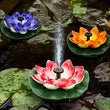 🔥BUY 2 GET 10% OFF🔥Lotus Shaped Solar Fountain Pond Decorative