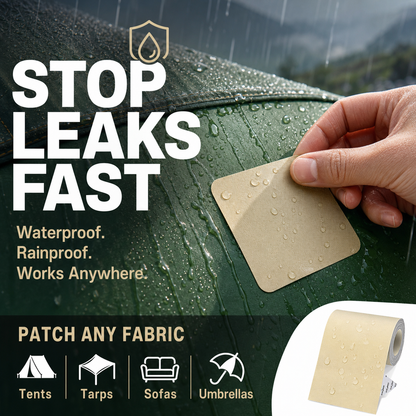 Heavy‑Duty Tarp Repair Patch, Self‑Adhesive Waterproof Patch For Tents Tarps Canopies