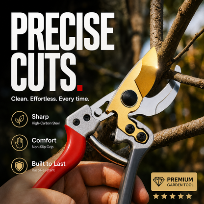 ⏳Time-Limited Special⏰Multi-Purpose Shears – SK5 steel blade, rubberized grip, 30/50mm cut. For sheep, cow & horse hooves + garden pruning! 🌿💪