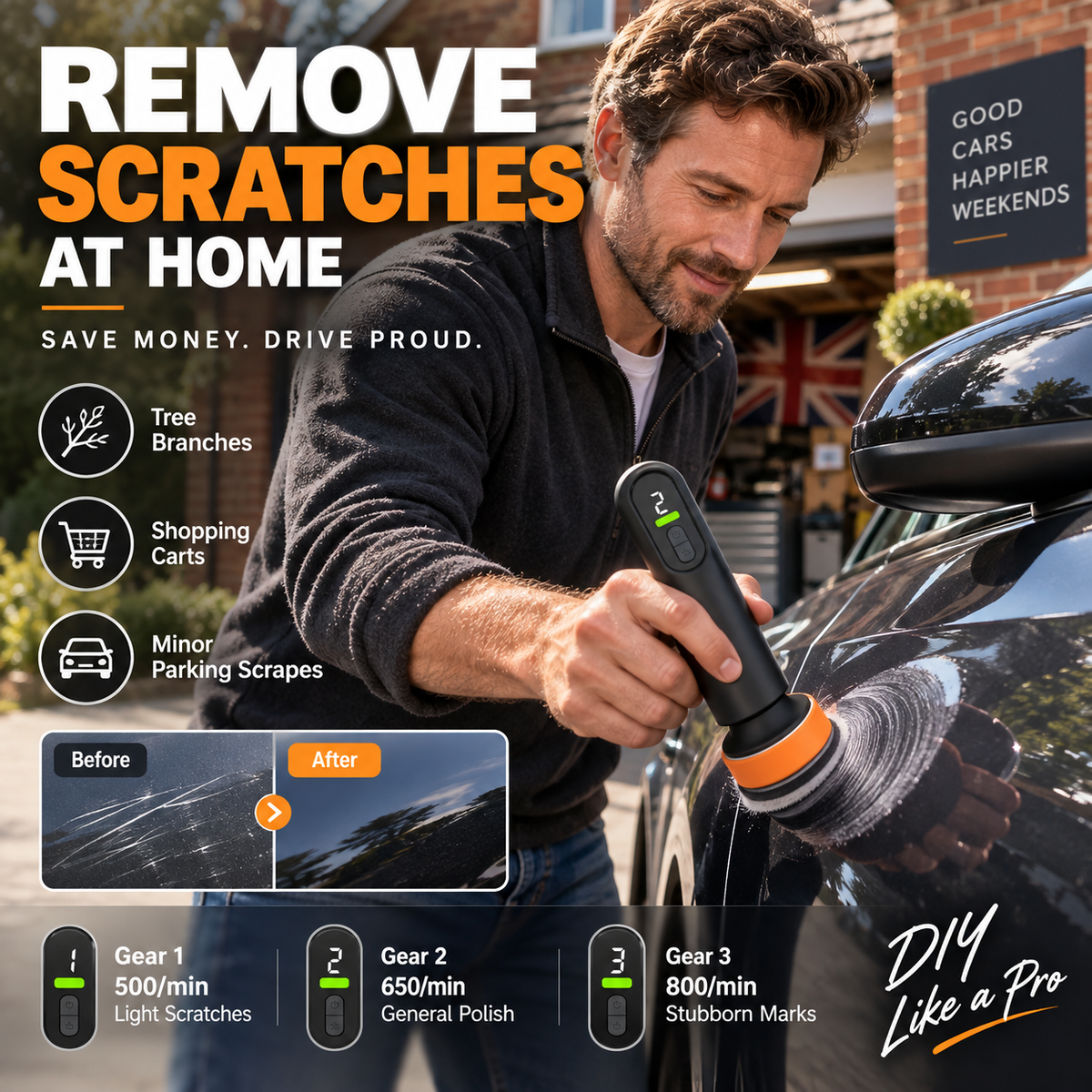 🚗Car Scratch Remover Machine✨