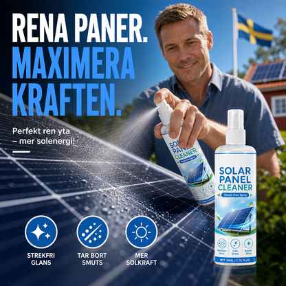 ☀️ LIMITED-TIME 50% OFF! Solar Panel Cleaner Spray, Streak-Free Cleaning Solution Removes Dust & Bird Droppings to Boost Power Efficiency
