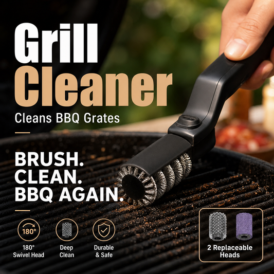 ✨🔥 Cordless Electric BBQ Brush Cleaner! ✨