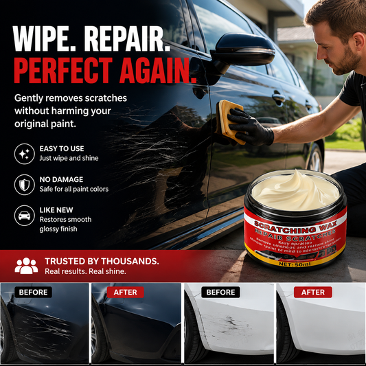 💥Shocking!🚗 Inside secrets of auto repair shops exposed-Ultimate Car Scratch Remover Wax