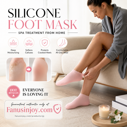 🔥Get 3 items when you buy 1！✨️Enjoy a foot spa anytime anywhere！👣Moisturizing Foot Mask Exfoliating Silicone Socks Beach Protective Socks(3pcs)