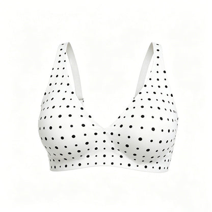 💗LIMITED TIME SALE 50% OFF⚡50K+ SOLD💕 Jelly Wireless Womens Comfortable Wireless Bras Push Up Bralettes Seamless Tshirts Bras Deep V Everyday Bras