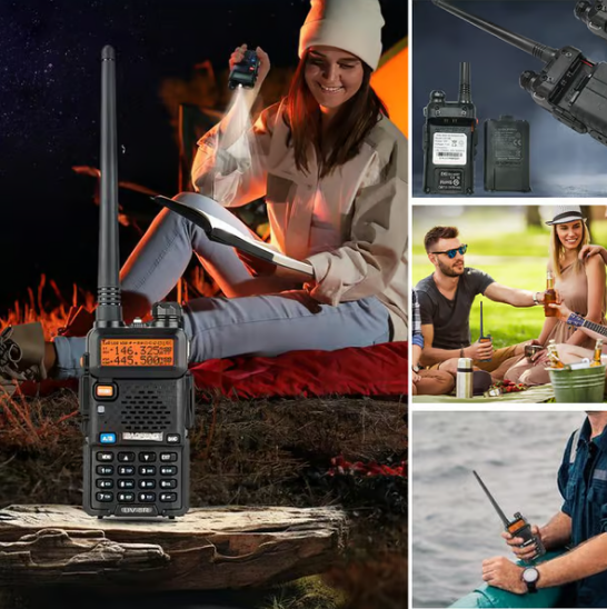 🔥Hot Sale 55% Off🔥📡 UV-5R Ham Radio Long Range UV5R Two Way Radio Dual Band Walkie
