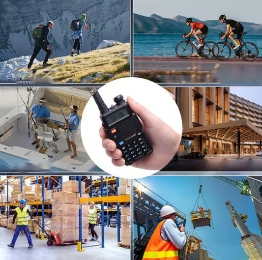 🔥Hot Sale 55% Off🔥📡 UV-5R Ham Radio Long Range UV5R Two Way Radio Dual Band Walkie