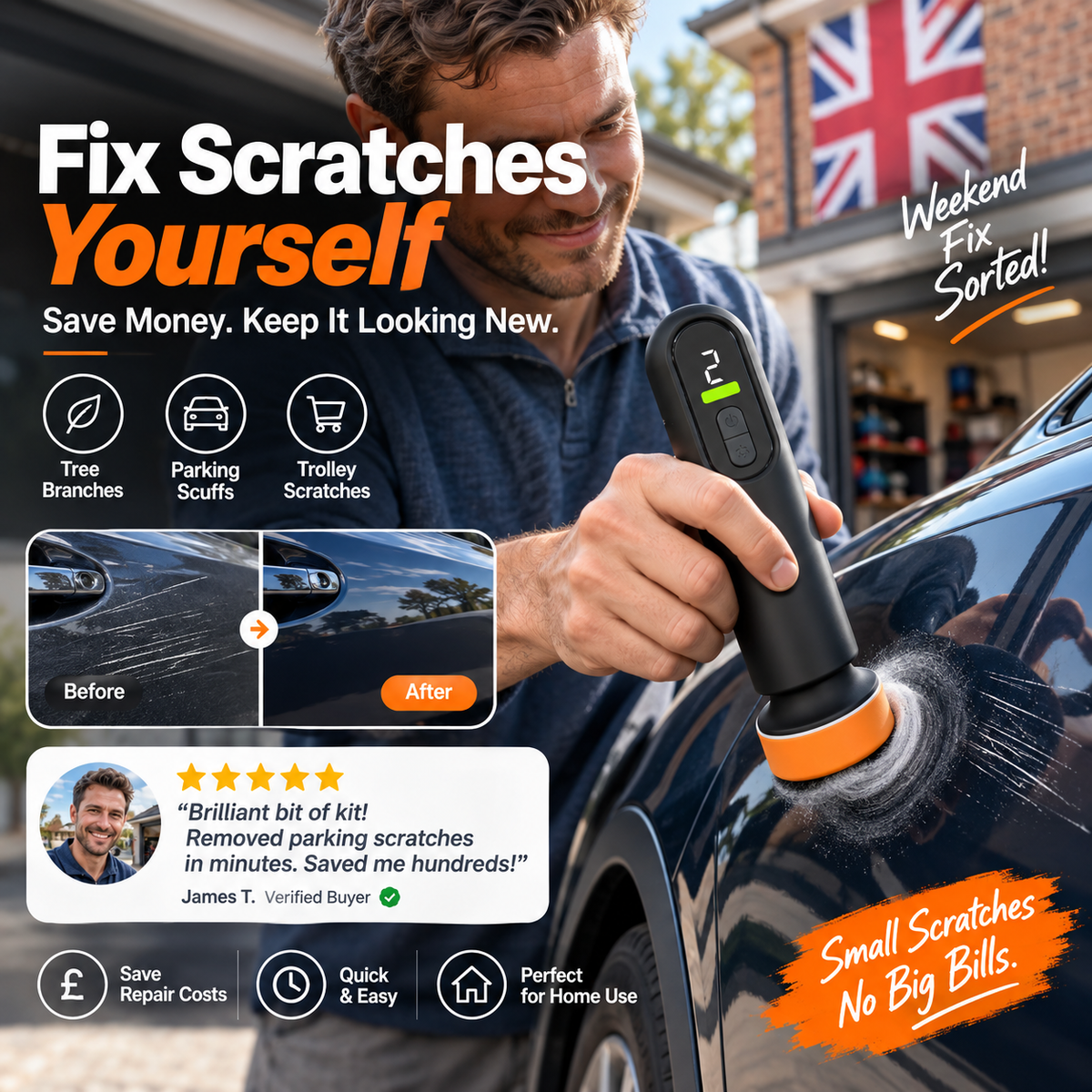 🚗Car Scratch Remover Machine✨