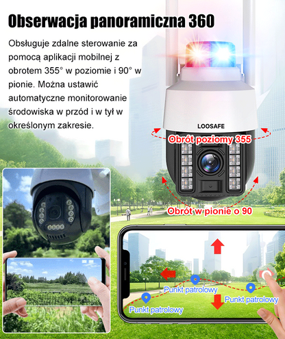 Full-color night vision wireless wifi camera