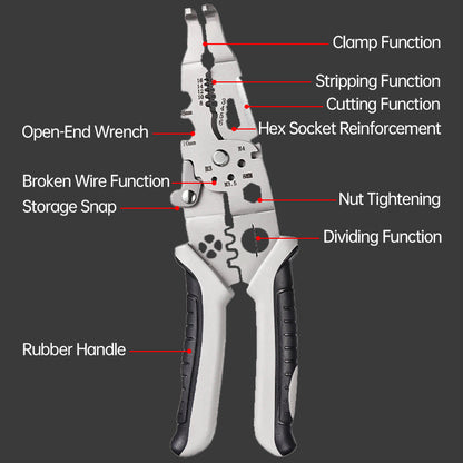 Multi-function Wire Stripper - Electrician's Tool