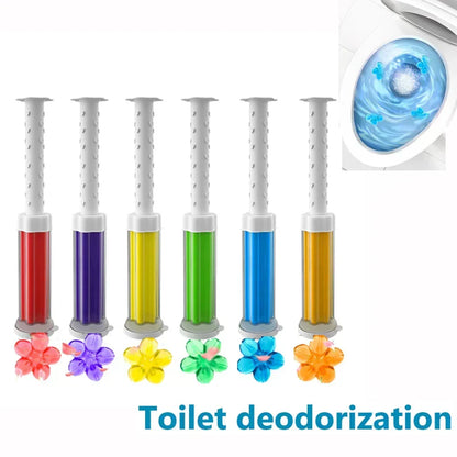 🌸 Time-Limited 50% OFF ✨ Flower Aromatic Toilet Cleaner Gel — Triple Effect & Fresh Scent 🚽