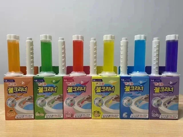 🌸  Flower Aromatic Toilet Cleaner Gel — Triple Effect & Fresh Scent 🚽