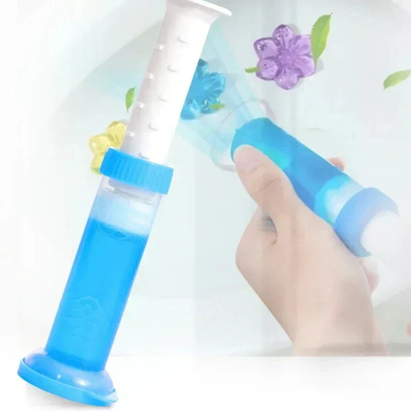 🌸  Flower Aromatic Toilet Cleaner Gel — Triple Effect & Fresh Scent 🚽