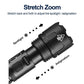 🔥50%OFF🔥Super Bright Zoom USB Flashlight🔦