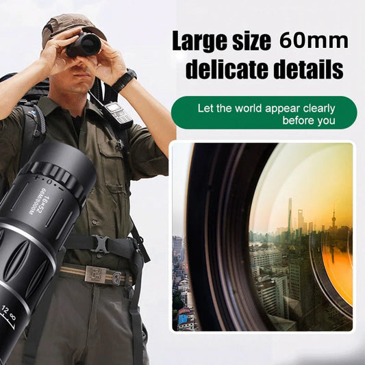 ✨See the Unseen✨ 16x52 Monocular Dual-Focus Optical Zoom Telescope🔭