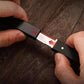 Portable Camping Straight Steel Knife with Sheath