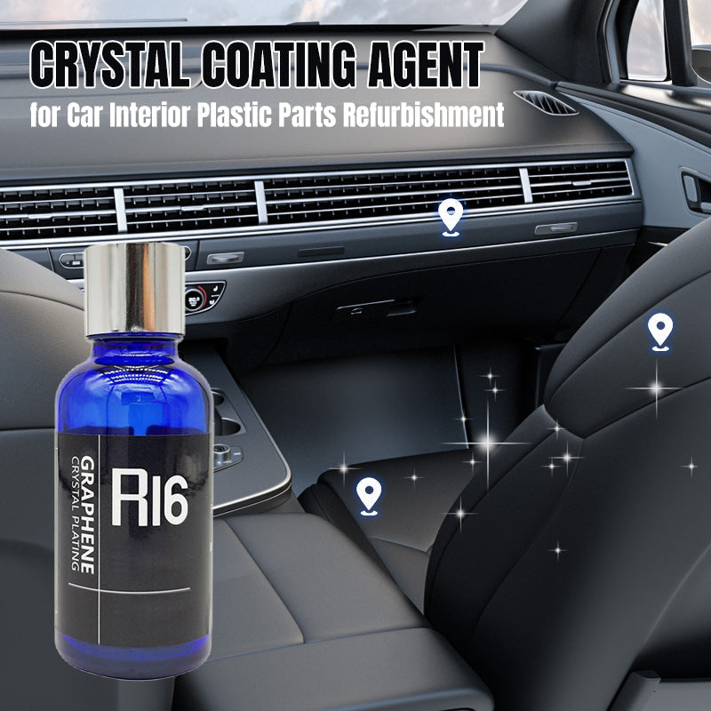 🔥Crystal Coating Agent for Car Interior Plastic Parts Refurbishment