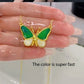 Color Changing Butterfly Necklace