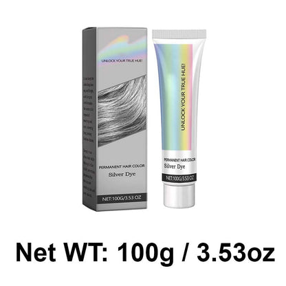 2-in-1 Natural Essence Extract Silver Hair Dye