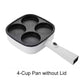 Multifunctional 4-Cup Non-Stick Electronic Frying Pan