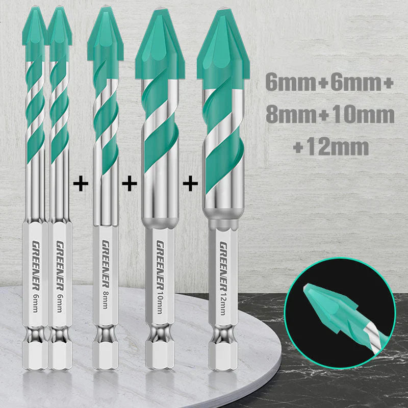 High-Strength Eccentric Twist Drill Bit Set（50% OFF）