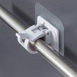 🔥Nail-Free Adjustable Curtain Rod Hooks