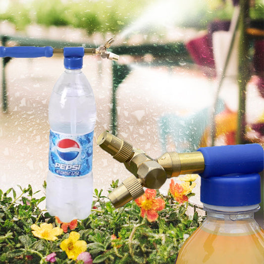 🔥Special Hot Sale - 50% OFF🔥 Double-ended Copper Rod Reciprocating Air Pressure Manual Spray Gun for Watering Flowers