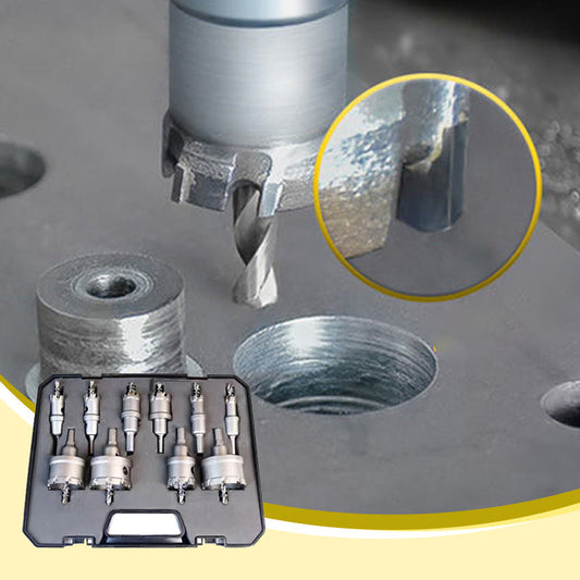 🎁 Carbide-Tipped Hole Cutter for Metal