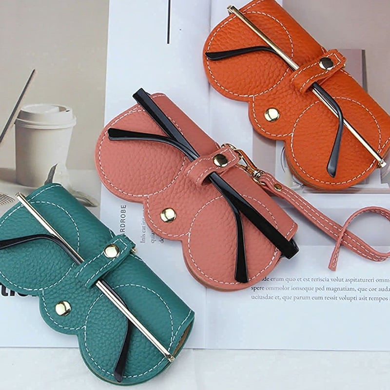 🌸SALE 50% OFF👓️Soft Leather Sunglasses Bag