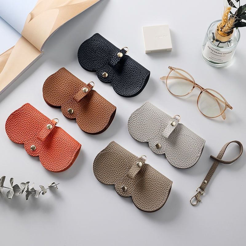 🌸SALE 50% OFF👓️Soft Leather Sunglasses Bag