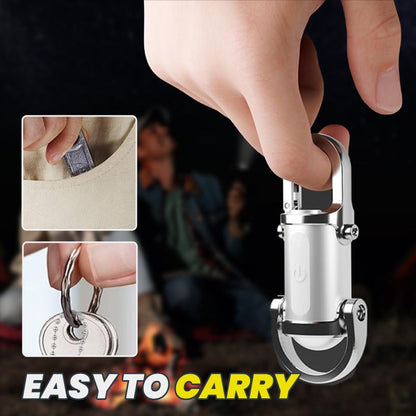 Portable Rechargeable Bright Keychain Flashlight